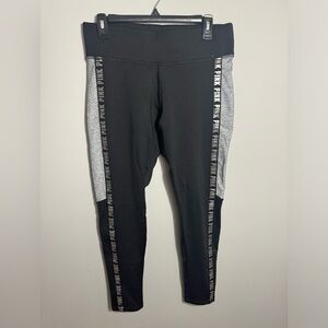 NWOT VS Pink cozy fleece-lined leggings with pocket - Women’s Large